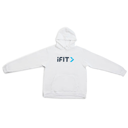 iFIT White Pullover Hoody